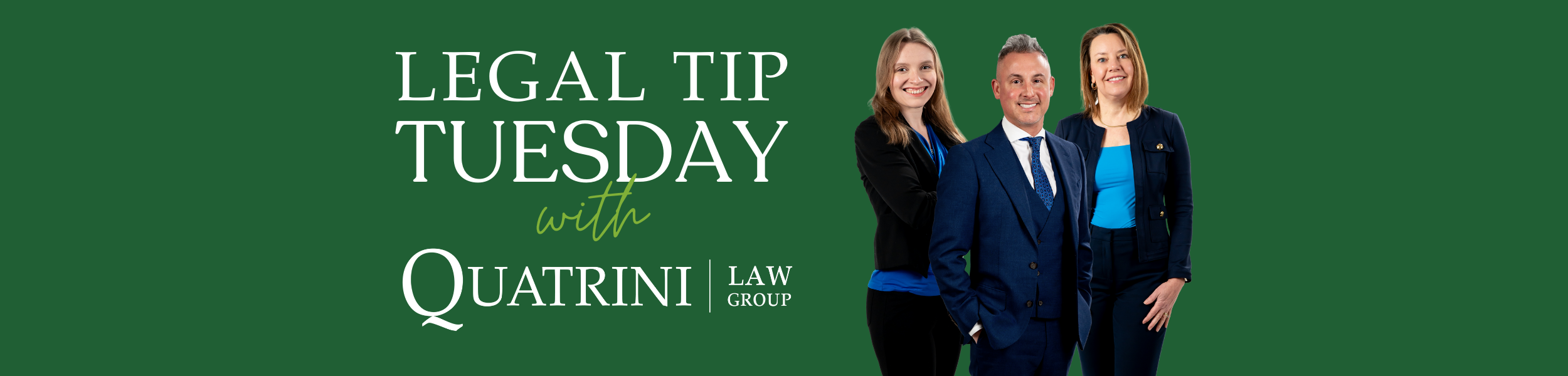 Legal Tip Tuesday Banner