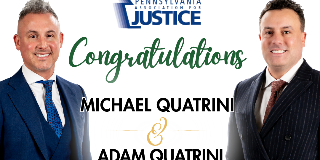 MVQ ANQ Board of GovernorsPAJ PA Association for justice congratulations Michael and Adam