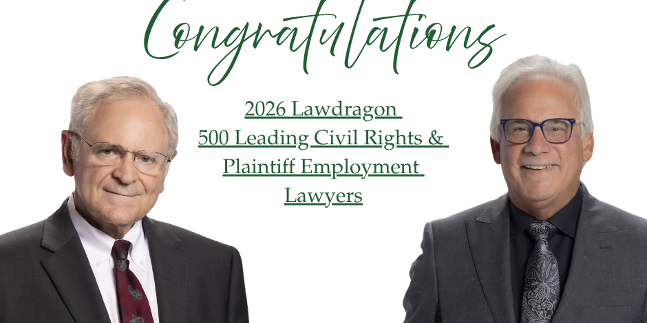 Law Dragon Congrats Lawdragon congrats Ernie Orsatti and Vince Quatrini